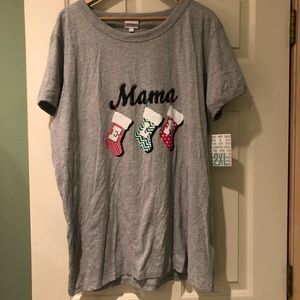 LuLaRoe Luv T- Mama Elf